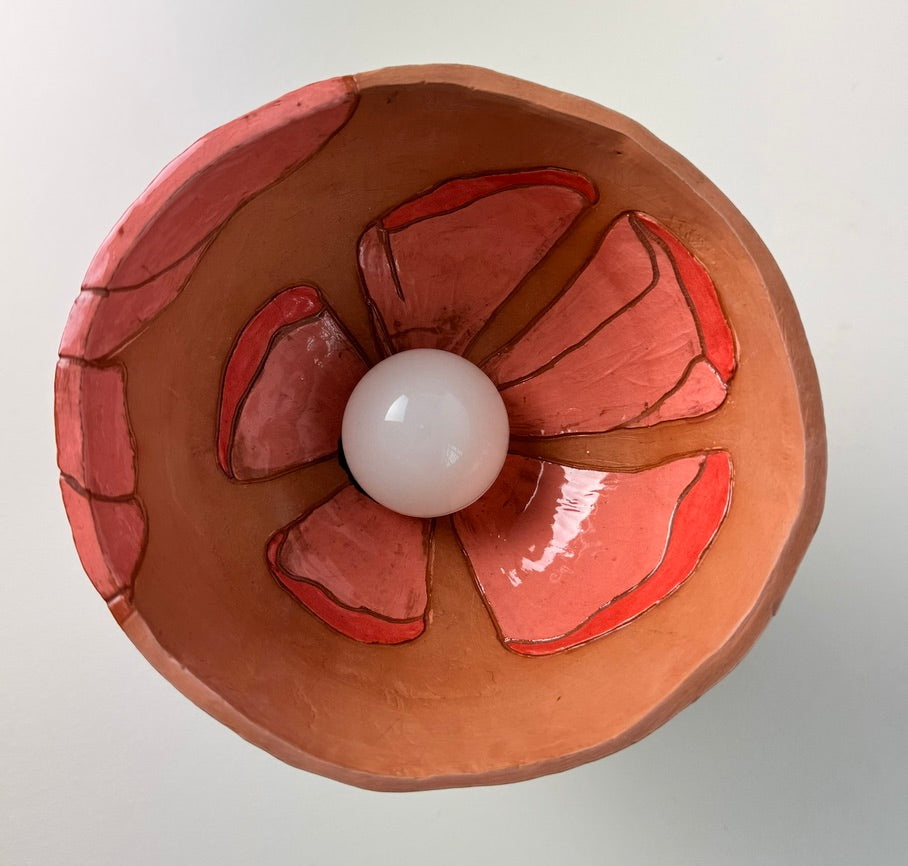 Pinky Poppy Small Uplamp