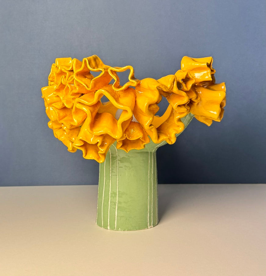 Joyful Yellow Large Lamp