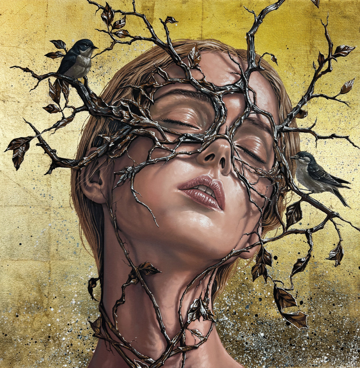 Song of Thorns — Artist-Embellished Limited Edition Canvas Print