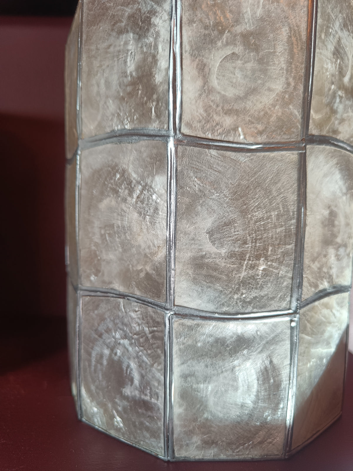 Vintage Oyster Shell Lampshades